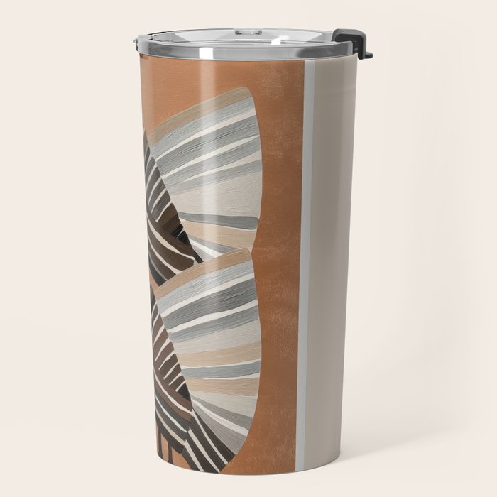 Striped Owl Pair Travel Mug Gallery Image 2