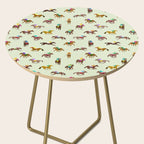 Off to the Horse Races (Mint) Side Table Gallery Image 2