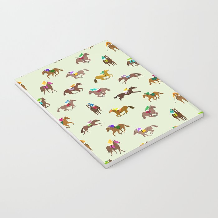 Off to the Horse Races (Mint) Notebook Gallery Image 3