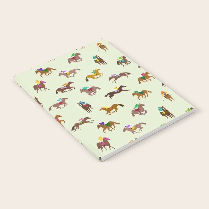 Off to the Horse Races (Mint) Notebook Gallery Image 2
