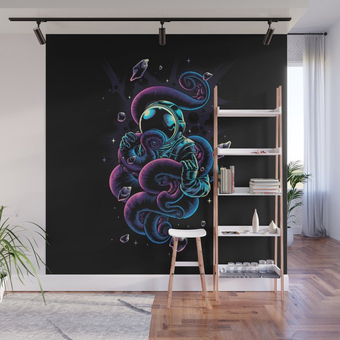 Octospace Wall Mural