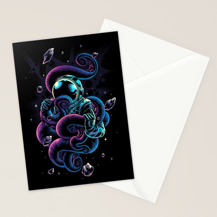 Octospace Stationery Card Gallery Image 2