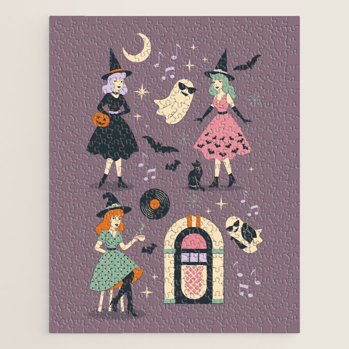 50s Witch Vibes Jigsaw Puzzle Gallery Image 1