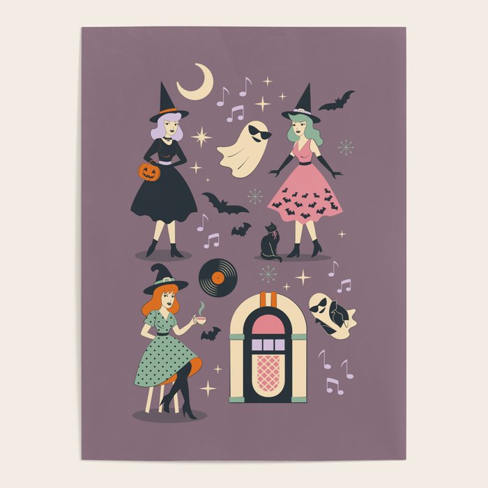 50s Witch Vibes Poster Gallery Image 4