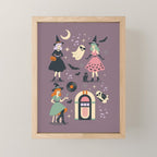 50s Witch Vibes Mini Art Print Gallery Image 1