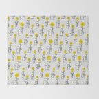 Seed of Hope (Pattern) Throw Blanket Gallery Image 2