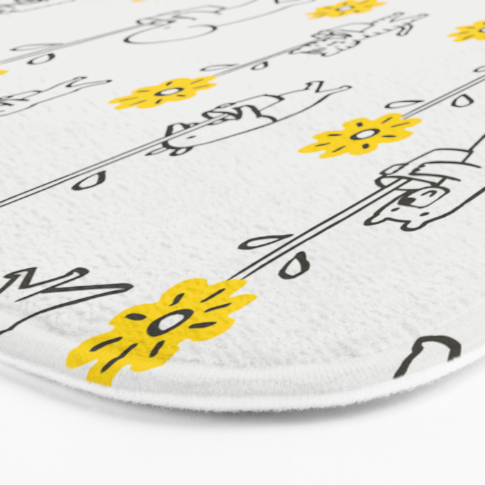 Seed of Hope (Pattern) Bath Mat Gallery Image 3