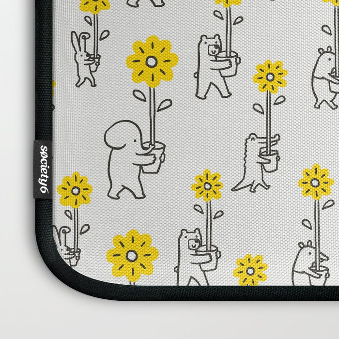 Seed of Hope (Pattern) Laptop Sleeve Gallery Image 3