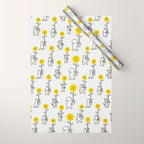 Seed of Hope (Pattern) Wrapping Paper Gallery Image 1