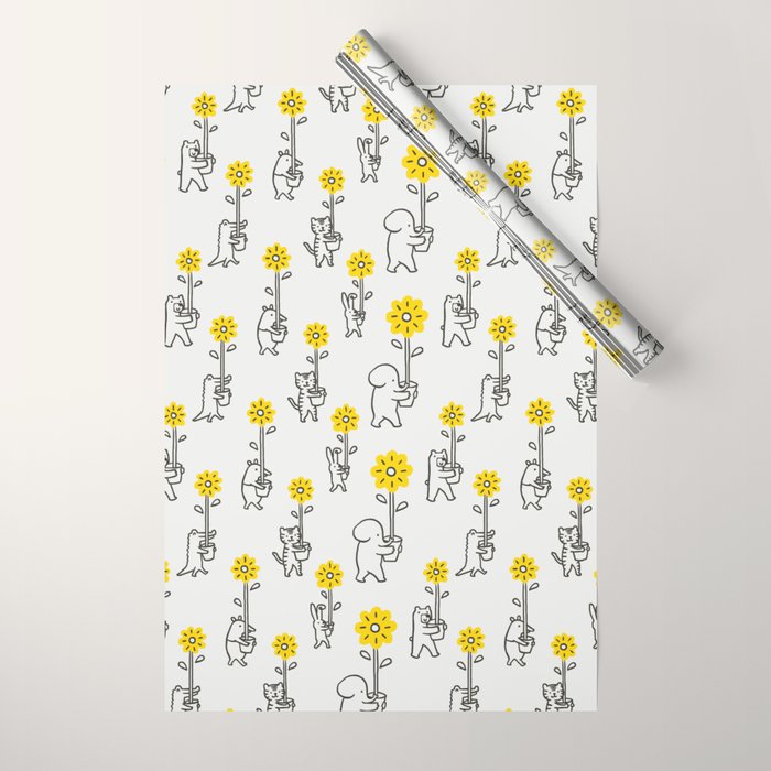 Seed of Hope (Pattern) Wrapping Paper Gallery Image 1