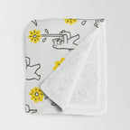 Seed of Hope (Pattern) Throw Blanket Gallery Image 3