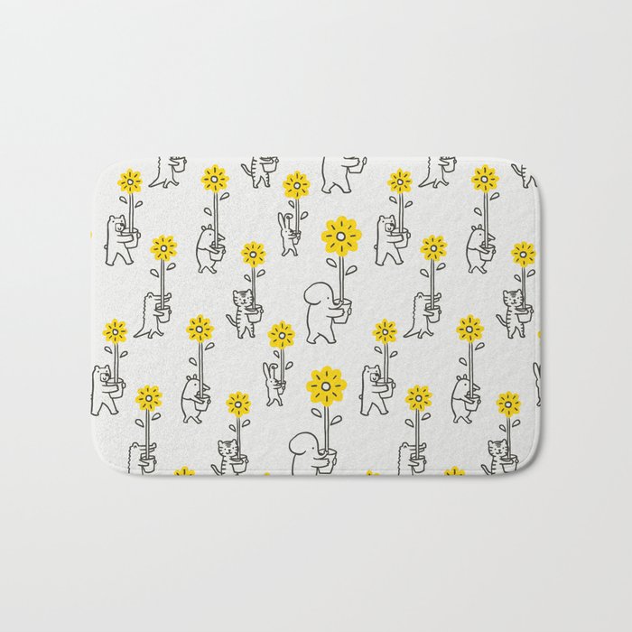Seed of Hope (Pattern) Bath Mat Gallery Image 1
