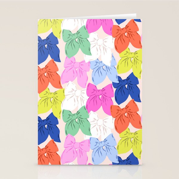 Rainbow bows Stationery Card Gallery Image 2