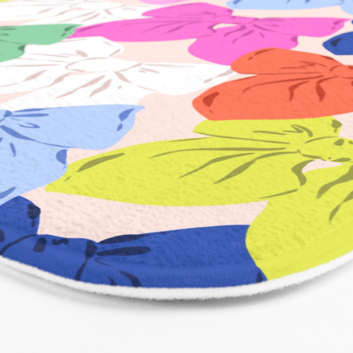 Rainbow bows Bath Mat Gallery Image 3