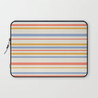 Classic Stripes XXIII - Retro Summer Laptop Sleeve Gallery Image 1
