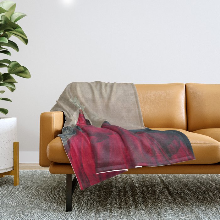 Distant Fragility Throw Blanket Gallery Image 1