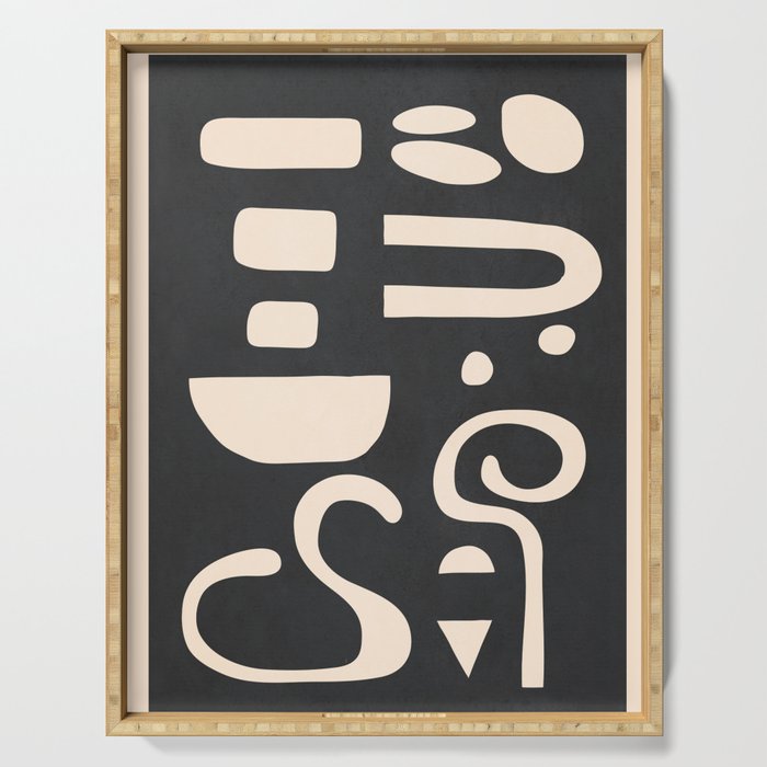 Soft Movement 3 Serving Tray Gallery Image 1