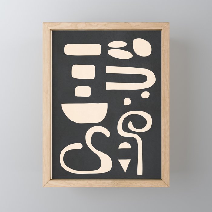 Soft Movement 3 Mini Art Print Gallery Image 1