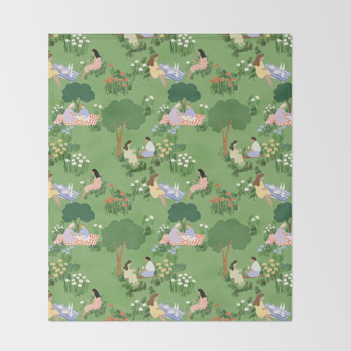 Picnic Throw Blanket Gallery Image 2