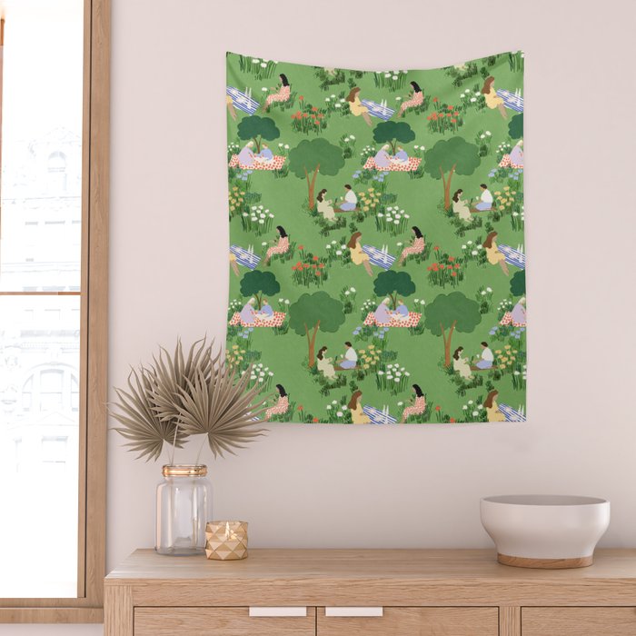 Picnic Wall Tapestry Gallery Image 2