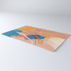Find Joy. The Abstract Colorful Florals Rug Gallery Image 3