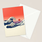 The Great Wave of Corgis Stationery Card Gallery Image 2