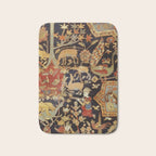 Mantes Antique Persian Animal Rug Print Bath Mat Gallery Image 1