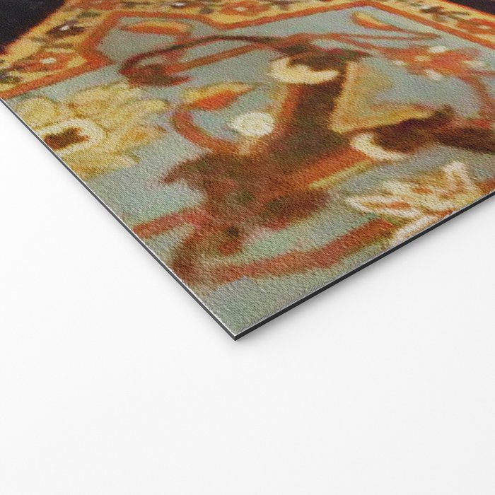 Mantes Antique Persian Animal Rug Print Welcome Mat Gallery Image 2