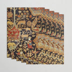 Mantes Antique Persian Animal Rug Print Wrapping Paper Gallery Image 3