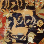 Mantes Antique Persian Animal Rug Print Coffee Mug Gallery Image 2