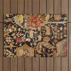 Mantes Antique Persian Animal Rug Print Outdoor Rug Gallery Image 1