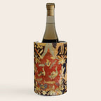 Mantes Antique Persian Animal Rug Print Wine Chiller Gallery Image 2