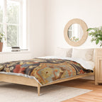 Mantes Antique Persian Animal Rug Print Duvet Cover Gallery Image 2