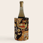 Mantes Antique Persian Animal Rug Print Wine Chiller Gallery Image 3