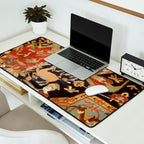 Mantes Antique Persian Animal Rug Print Desk Mat Gallery Image 2