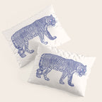 Smile Tiger, it's Summer Pillow Sham Gallery Image 3