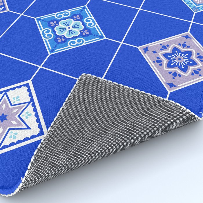 Talavera Mexican Tile - Blue Palette Rug Gallery Image 4