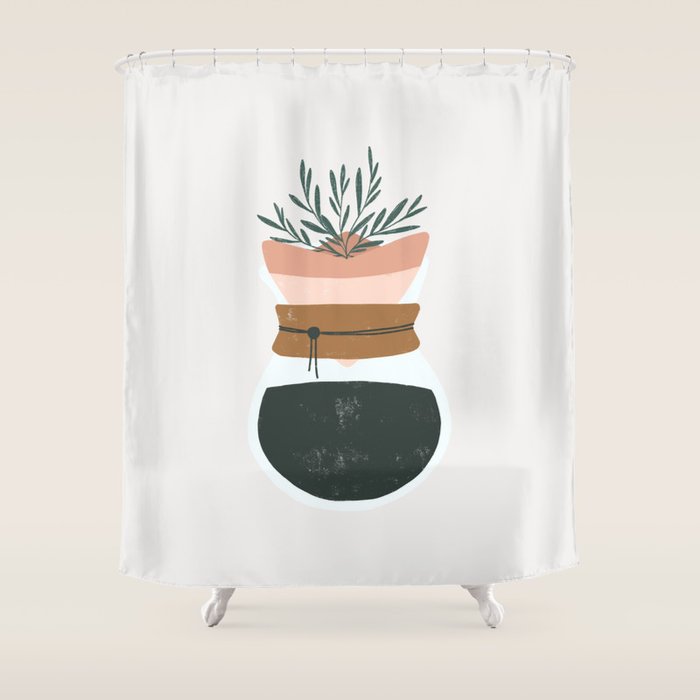 good coffee good life Shower Curtain Gallery Image 1