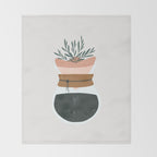 good coffee good life Throw Blanket Gallery Image 2