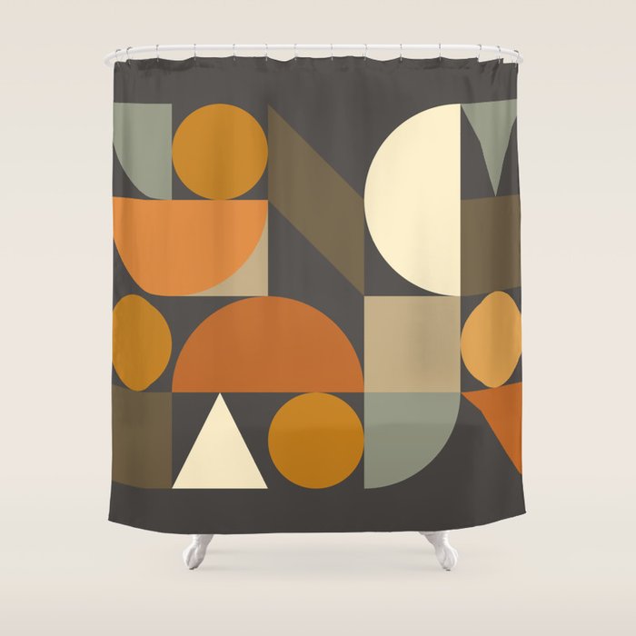 Mid Century 29D Shower Curtain Gallery Image 1