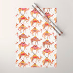 Camel Train Wrapping Paper Gallery Image 1