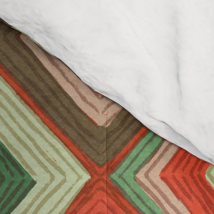Hand-drawn Quilt #5 Comforter Gallery Image 4