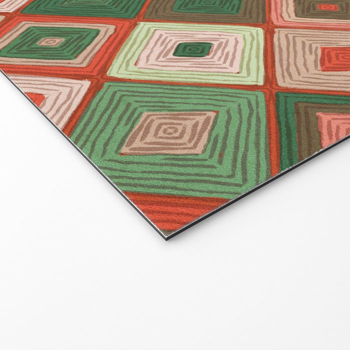 Hand-drawn Quilt #5 Welcome Mat Gallery Image 2