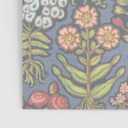 Floral Botanical Mille Fleur Pattern Poster Gallery Image 3