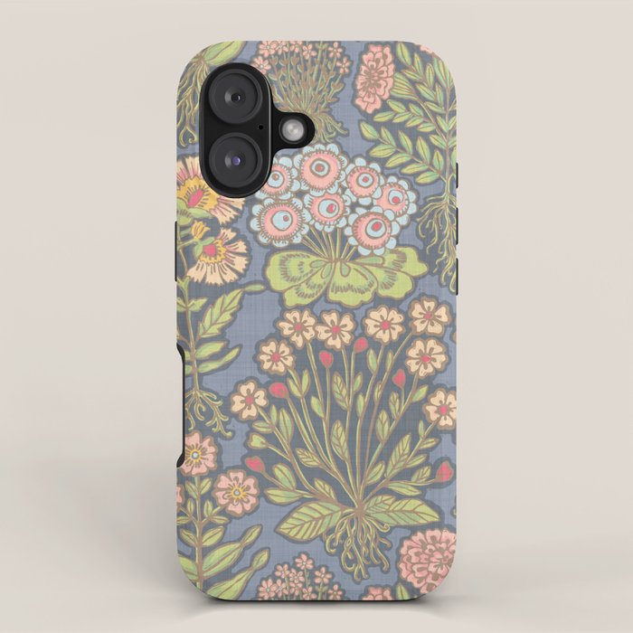 Floral Botanical Mille Fleur Pattern iPhone Case Gallery Image 1