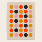 Retro Bauhaus Dots | 70s European Pattern Poster Gallery Image 4