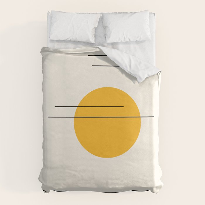 Minimal Sky Abstract XV Duvet Cover Gallery Image 6