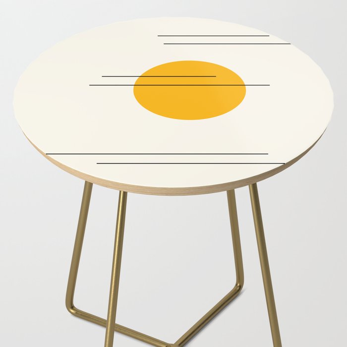 Minimal Sky Abstract XV Side Table Gallery Image 2