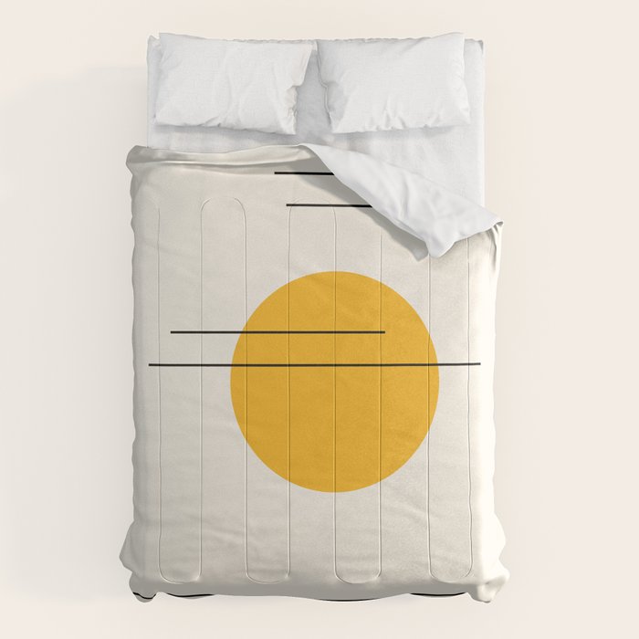 Minimal Sky Abstract XV Comforter Gallery Image 1