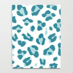Blue Cheetah Print Notebook Gallery Image 4
